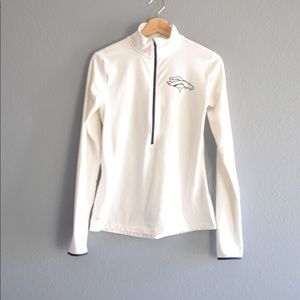 CLEARANCE Nike Official NFL Gear | Women’s Broncos Half Zip Nike Dri-Fit Sz M